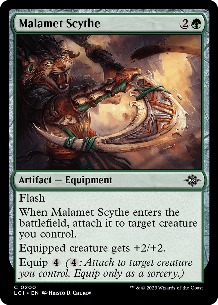 Malamet Scythe [The Lost Caverns of Ixalan] | Game Grid - Logan