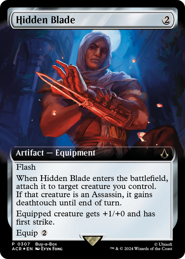 Hidden Blade (Extended Art) [Assassin's Creed Promos] | Game Grid - Logan