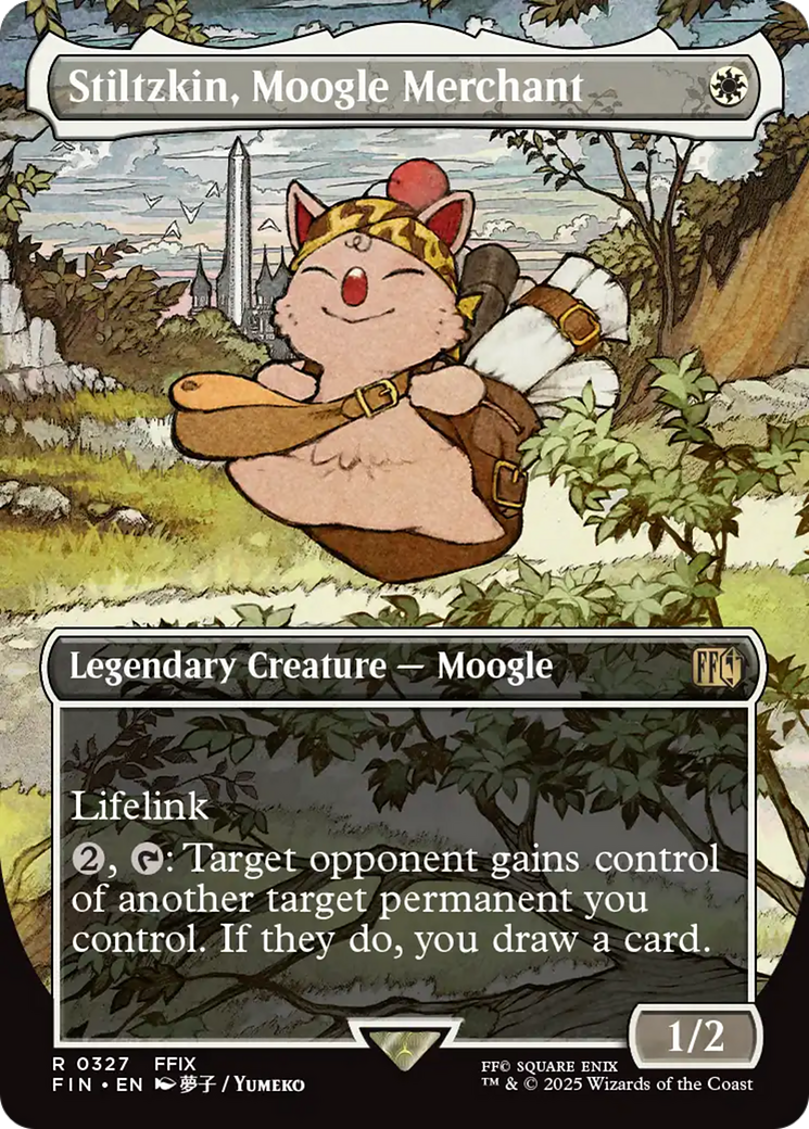 Stiltzkin, Moogle Merchant (Borderless) [FINAL FANTASY] | Game Grid - Logan