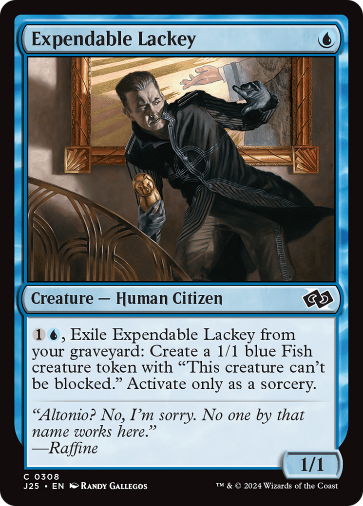 Expendable Lackey [Foundations Jumpstart] | Game Grid - Logan