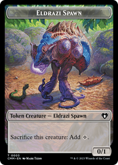 Eldrazi Spawn // Construct (0042) Double-Sided Token [Commander Masters Tokens] | Game Grid - Logan