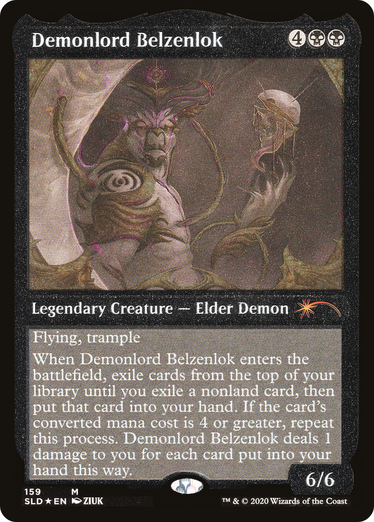 Demonlord Belzenlok (Foil Etched) [Secret Lair Drop Series] | Game Grid - Logan