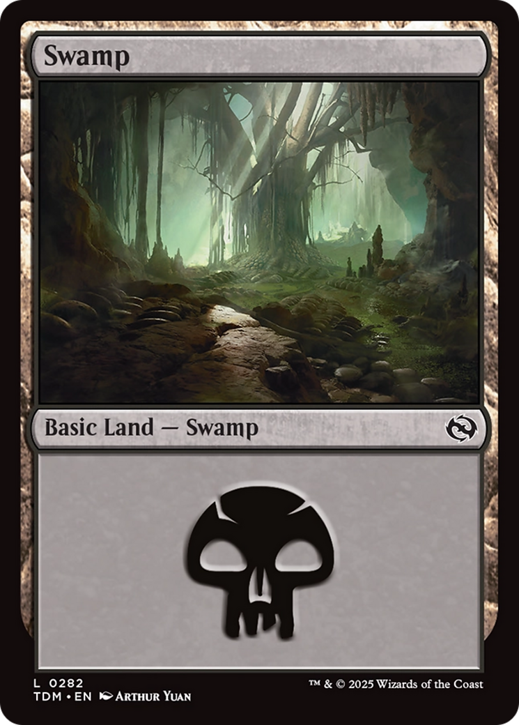 Swamp (0282) [Tarkir: Dragonstorm] | Game Grid - Logan