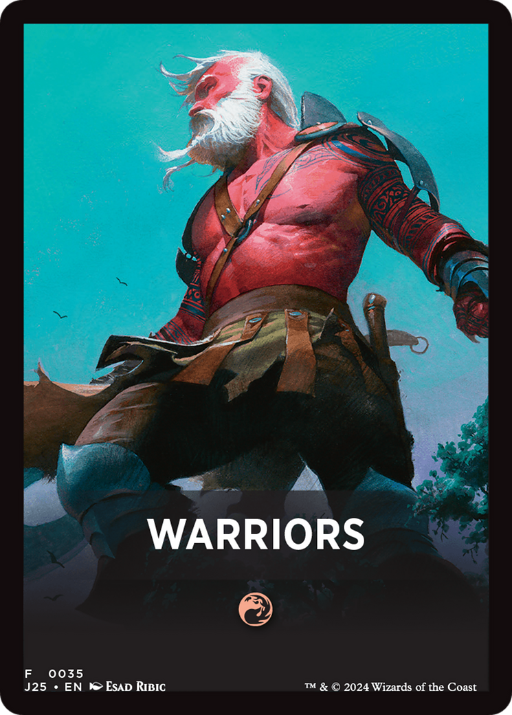 Warriors Theme Card [Foundations Jumpstart Front Cards] | Game Grid - Logan