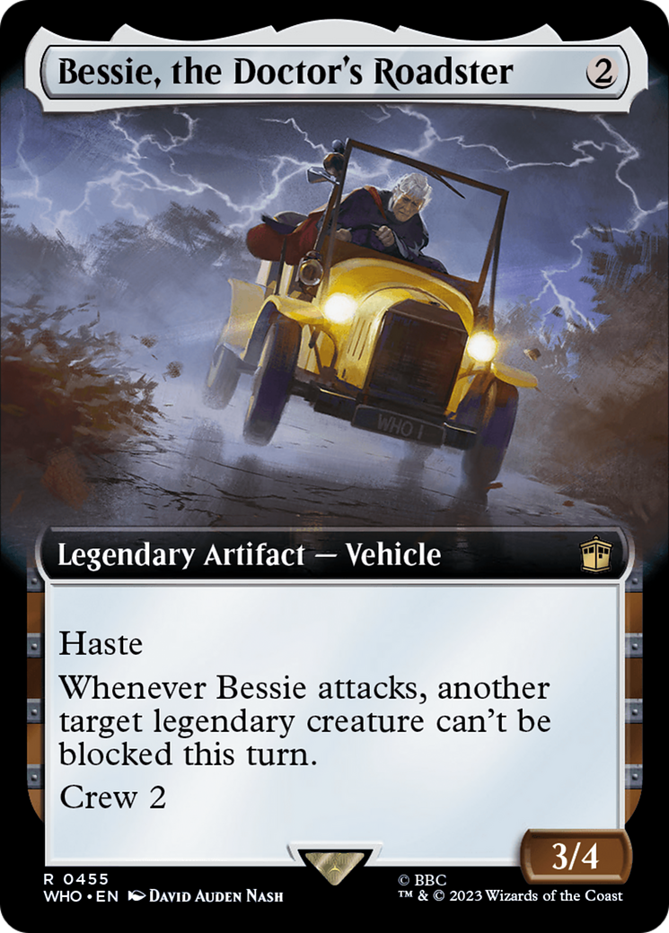 Bessie, the Doctor's Roadster (Extended Art) [Doctor Who] | Game Grid - Logan