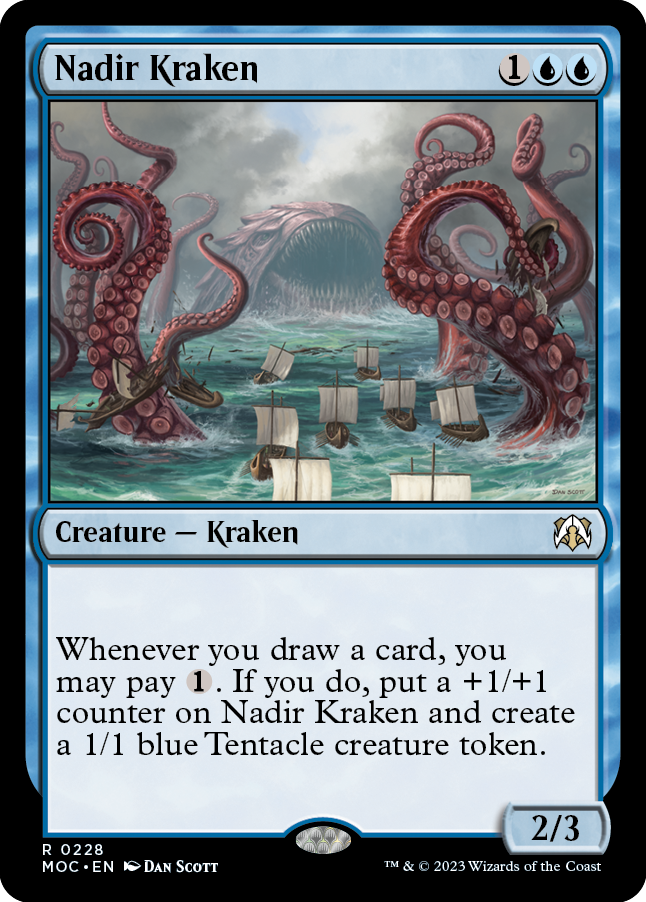 Nadir Kraken [March of the Machine Commander] | Game Grid - Logan