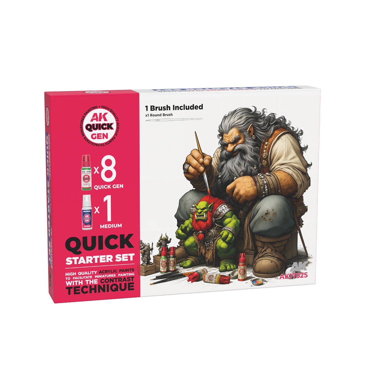 AK Interactive: Quick Starter Set | Game Grid - Logan