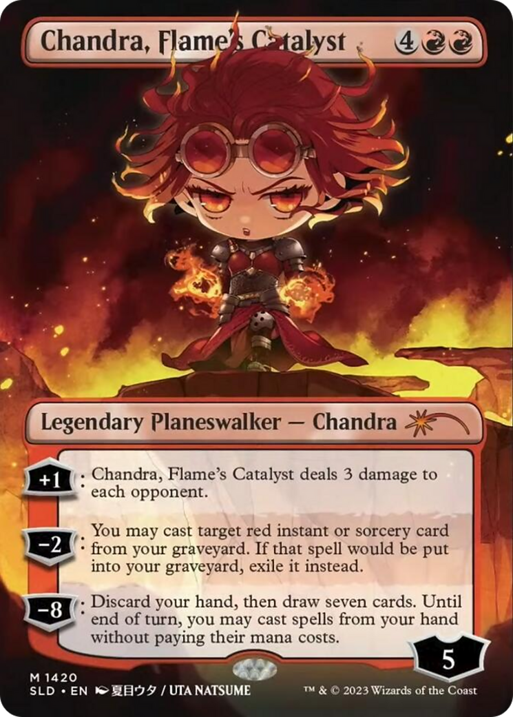 Chandra, Flame's Catalyst (Rainbow Foil) [Secret Lair Drop Series] | Game Grid - Logan