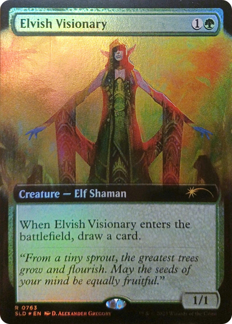 Elvish Visionary (Extended Art) [Secret Lair Drop Series] | Game Grid - Logan