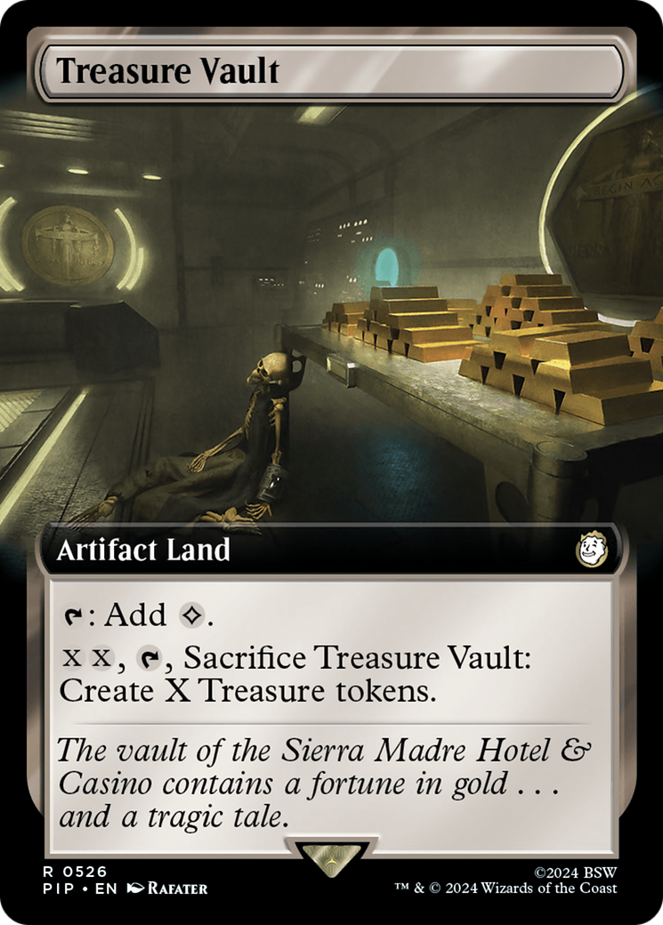 Treasure Vault (Extended Art) [Fallout] | Game Grid - Logan