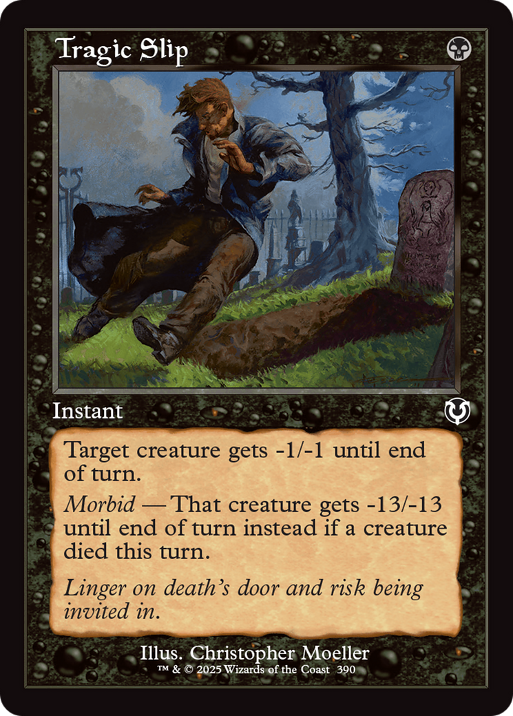 Tragic Slip (Retro Frame) [Innistrad Remastered] | Game Grid - Logan
