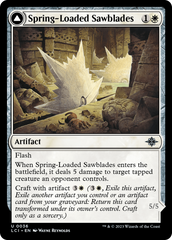 Spring-Loaded Sawblades // Bladewheel Chariot [The Lost Caverns of Ixalan] | Game Grid - Logan