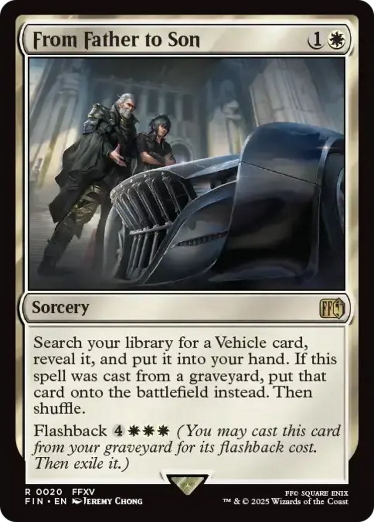 From Father to Son [FINAL FANTASY] | Game Grid - Logan