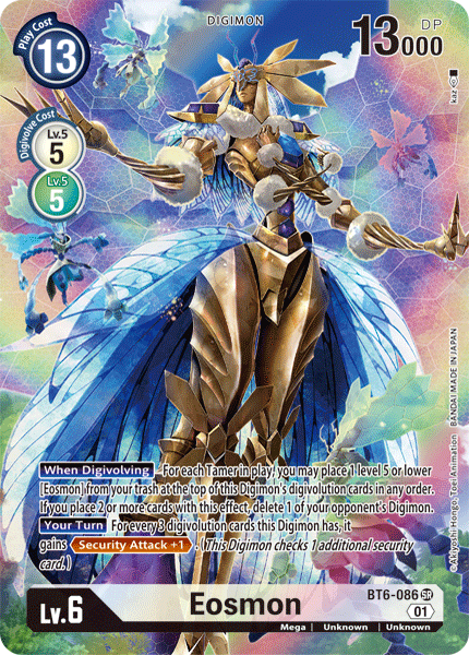 Eosmon [BT6-086] (Alternate Art) [Double Diamond] | Game Grid - Logan