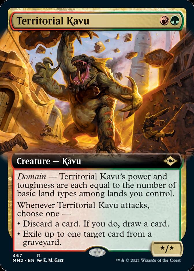 Territorial Kavu (Extended Art) [Modern Horizons 2] | Game Grid - Logan