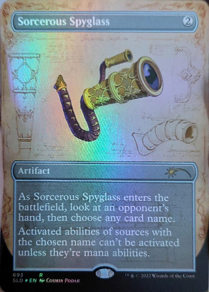 Sorcerous Spyglass (Blueprint) [Secret Lair Drop Promos] | Game Grid - Logan