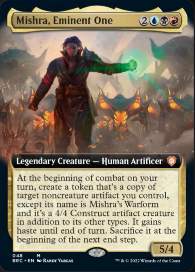 Mishra, Eminent One (Extended Art) [The Brothers' War Commander] | Game Grid - Logan