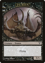 Angel // Demon Double-Sided Token [Avacyn Restored Tokens] | Game Grid - Logan