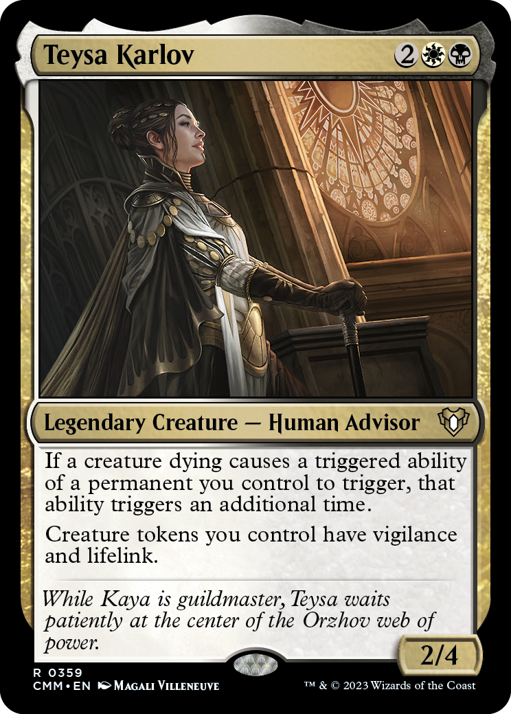 Teysa Karlov [Commander Masters] | Game Grid - Logan