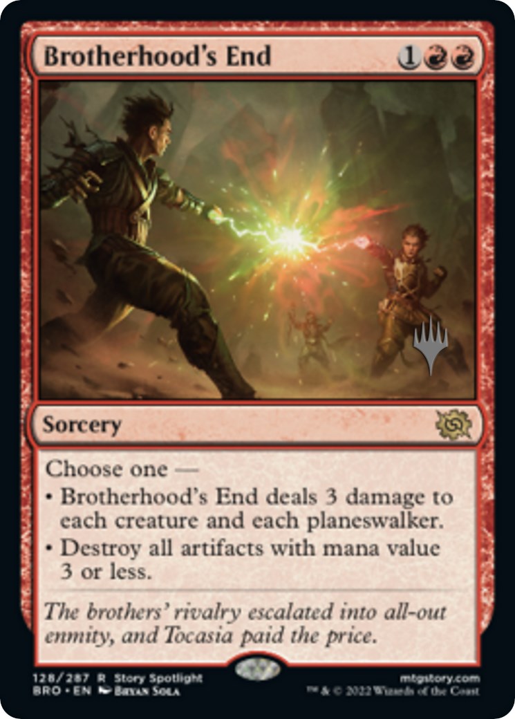 Brotherhood's End (Promo Pack) [The Brothers' War Promos] | Game Grid - Logan