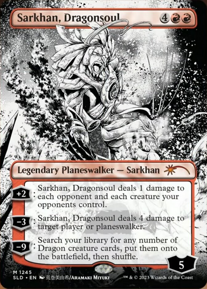 Sarkhan, Dragonsoul (Borderless) [Secret Lair Drop Series] | Game Grid - Logan