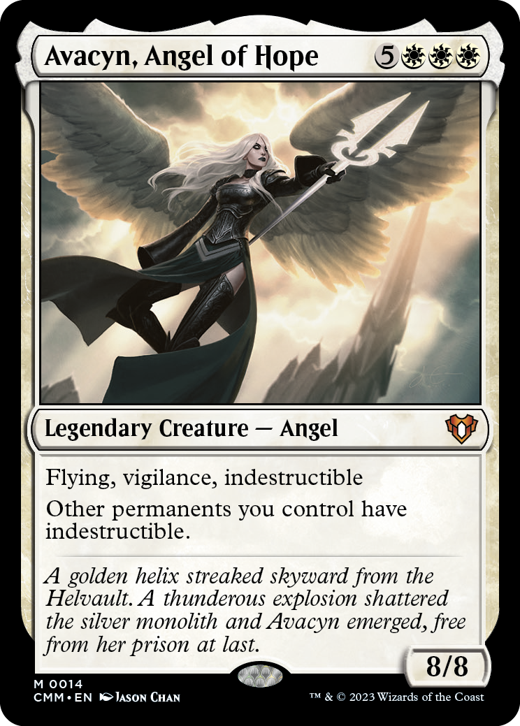 Avacyn, Angel of Hope [Commander Masters] | Game Grid - Logan