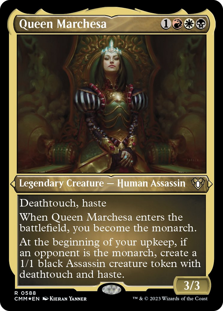 Queen Marchesa (Foil Etched) [Commander Masters] | Game Grid - Logan