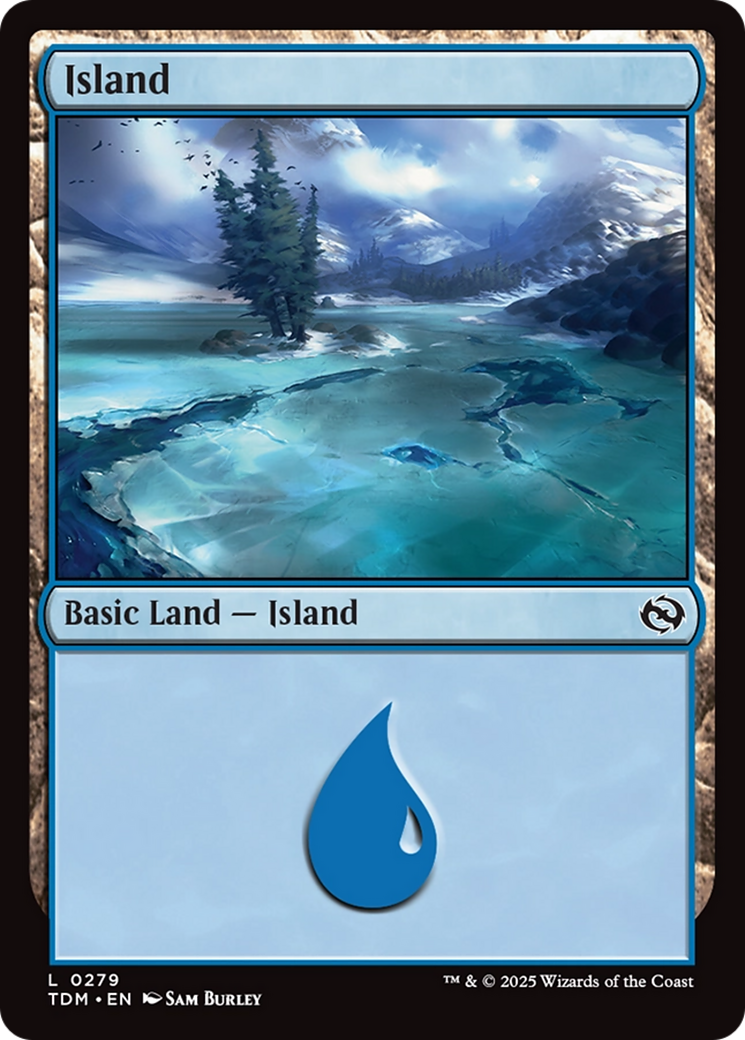 Island (0279) [Tarkir: Dragonstorm] | Game Grid - Logan