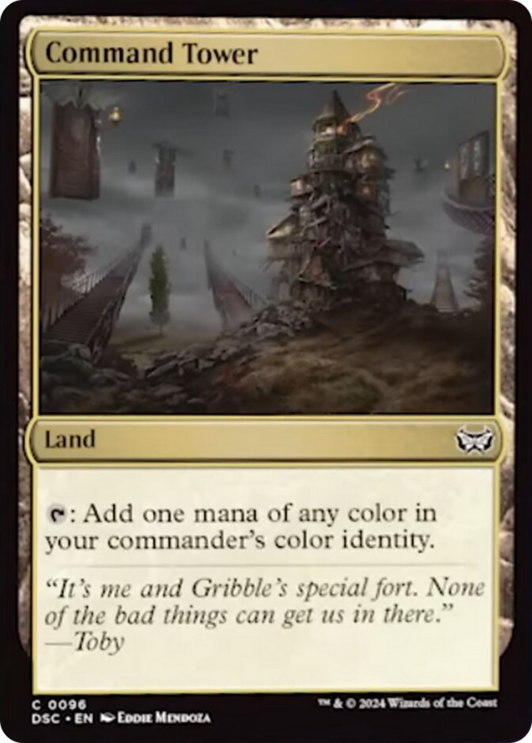 Command Tower [Duskmourn: House of Horror Commander] | Game Grid - Logan