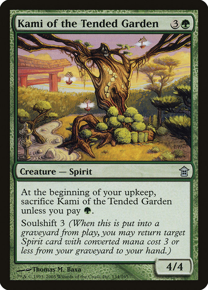 Kami of the Tended Garden [Saviors of Kamigawa] | Game Grid - Logan
