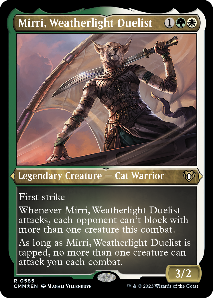 Mirri, Weatherlight Duelist (Foil Etched) [Commander Masters] | Game Grid - Logan