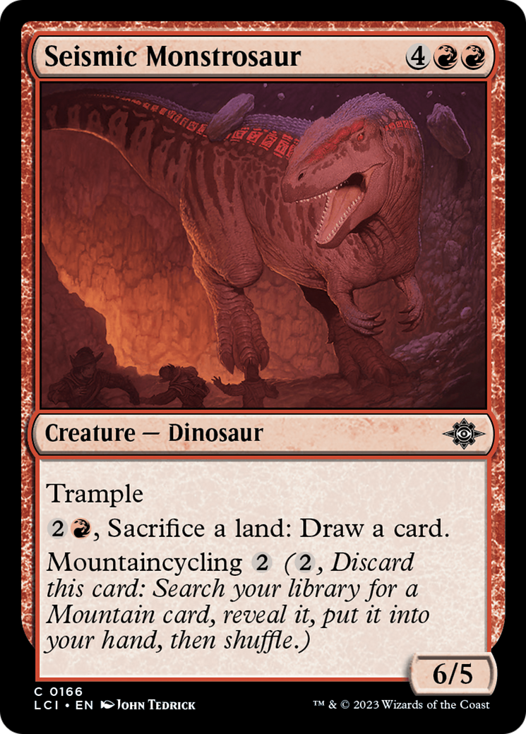 Seismic Monstrosaur [The Lost Caverns of Ixalan] | Game Grid - Logan