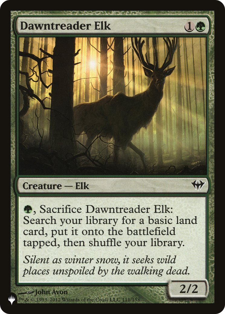 Dawntreader Elk [The List] | Game Grid - Logan