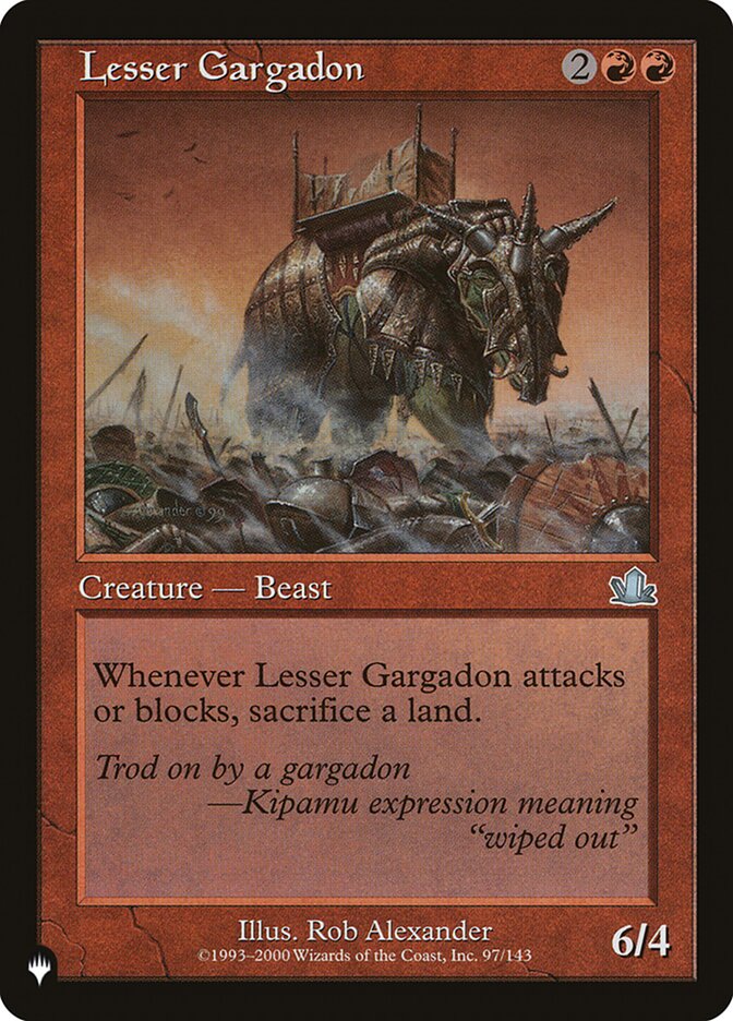 Lesser Gargadon [The List] | Game Grid - Logan