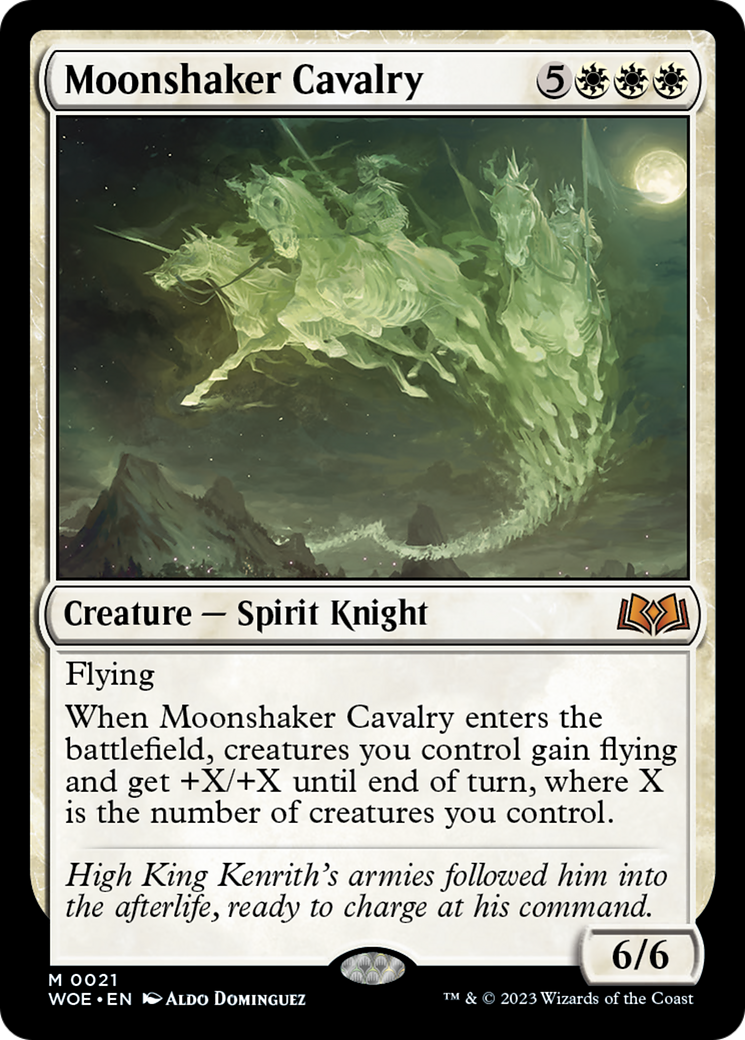 Moonshaker Cavalry [Wilds of Eldraine] | Game Grid - Logan