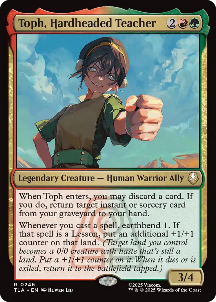 Toph, Hardheaded Teacher [Avatar: The Last Airbender] | Game Grid - Logan