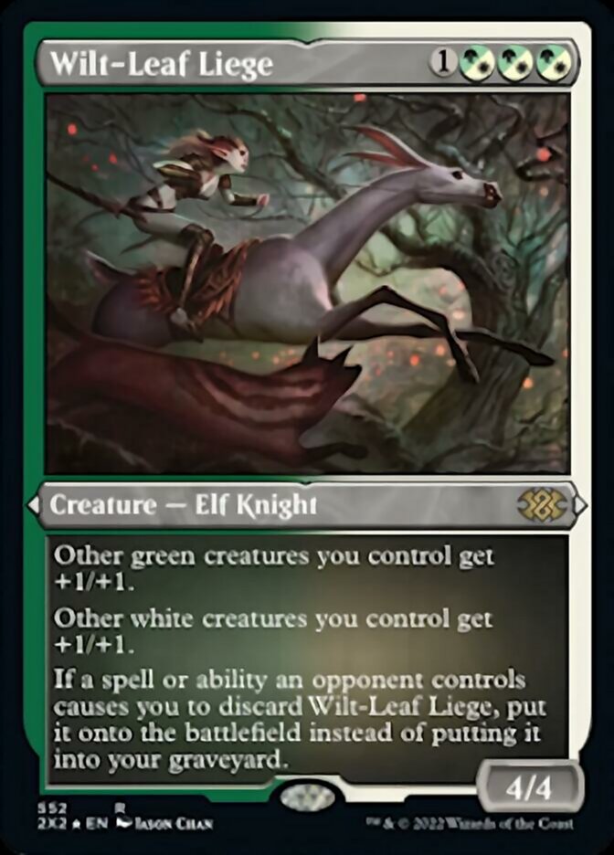 Wilt-Leaf Liege (Foil Etched) [Double Masters 2022] | Game Grid - Logan
