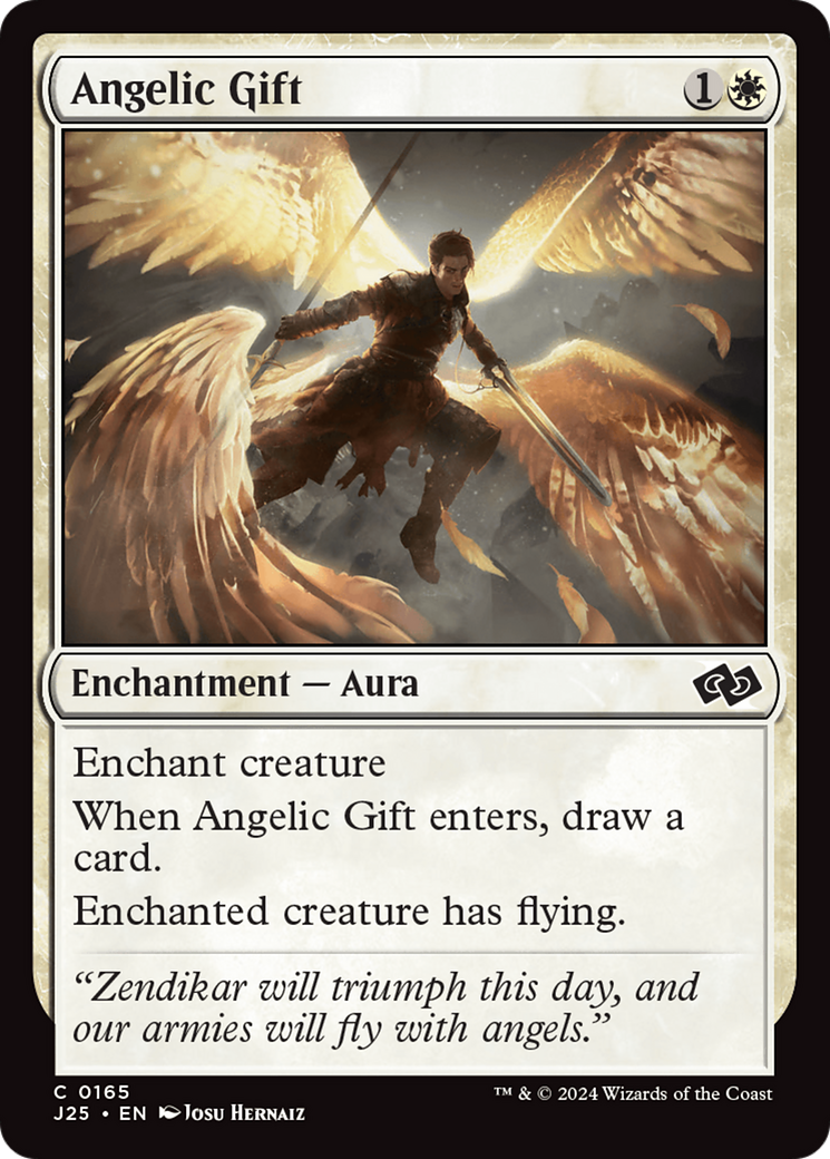 Angelic Gift [Foundations Jumpstart] | Game Grid - Logan