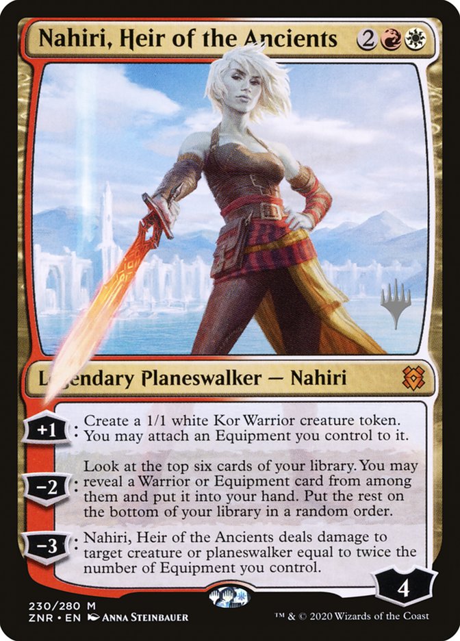 Nahiri, Heir of the Ancients (Promo Pack) [Zendikar Rising Promos] | Game Grid - Logan