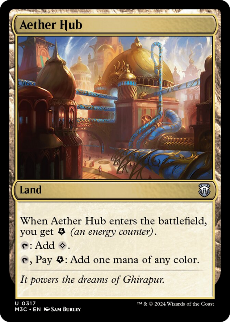 Aether Hub [Modern Horizons 3 Commander] | Game Grid - Logan