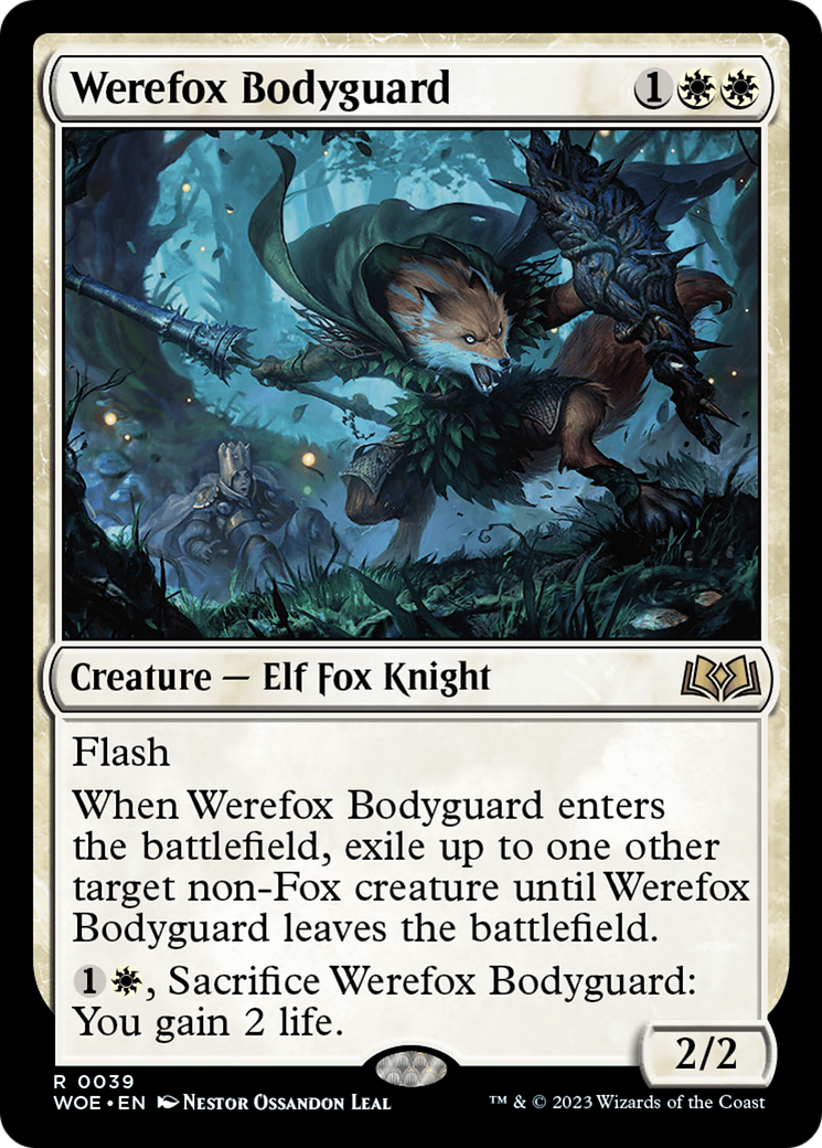 Werefox Bodyguard [Wilds of Eldraine] | Game Grid - Logan