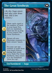 Jin-Gitaxias // The Great Synthesis (Borderless Alternate Art) [March of the Machine] | Game Grid - Logan