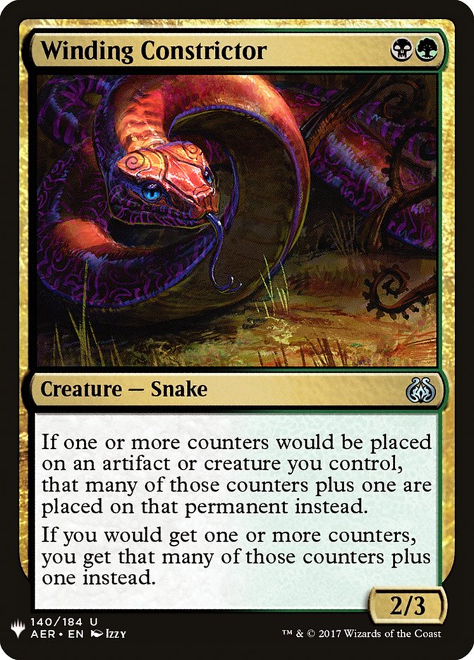 Winding Constrictor [Mystery Booster] | Game Grid - Logan