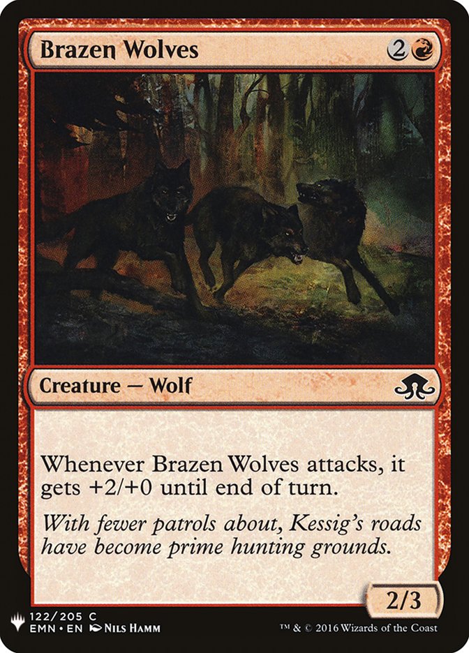 Brazen Wolves [Mystery Booster] | Game Grid - Logan