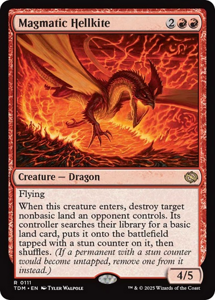Magmatic Hellkite [Tarkir: Dragonstorm] | Game Grid - Logan