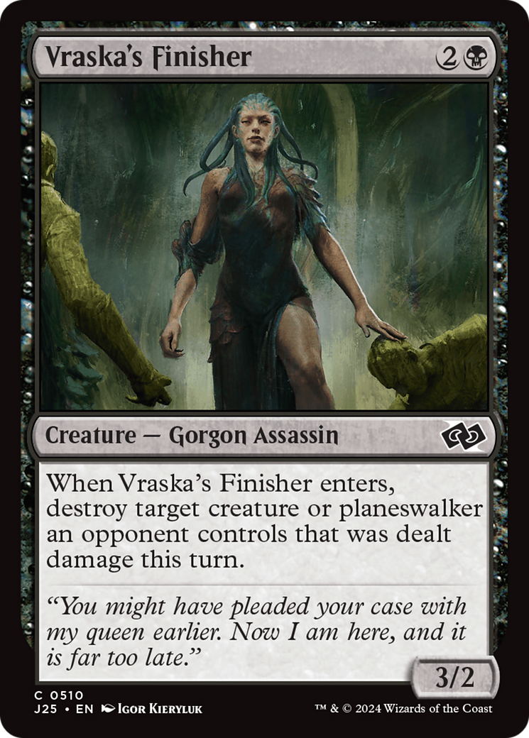 Vraska's Finisher [Foundations Jumpstart] | Game Grid - Logan