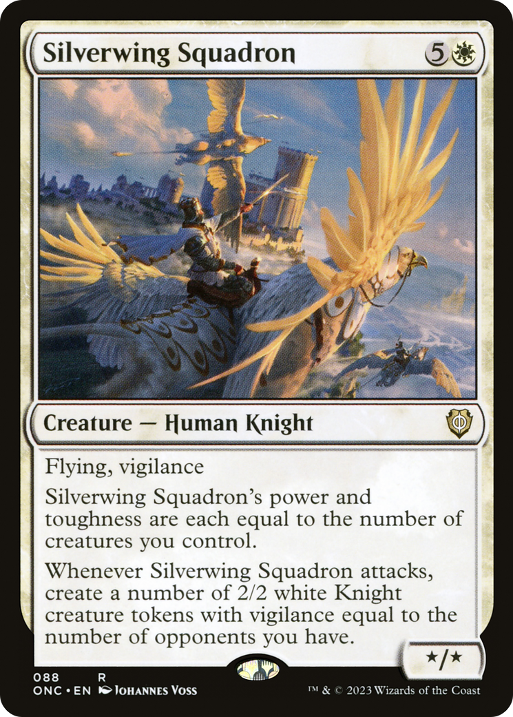 Silverwing Squadron [Phyrexia: All Will Be One Commander] | Game Grid - Logan