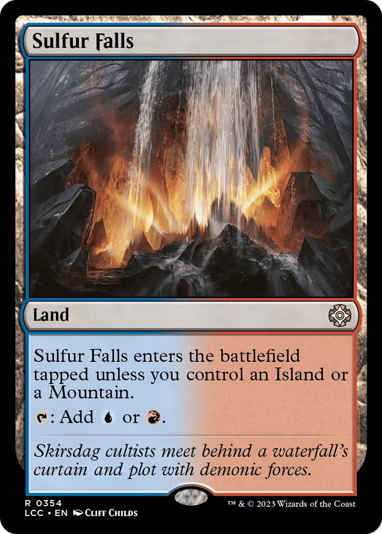 Sulfur Falls [The Lost Caverns of Ixalan Commander] | Game Grid - Logan