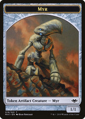 Goblin (010) // Myr (019) Double-Sided Token [Modern Horizons Tokens] | Game Grid - Logan