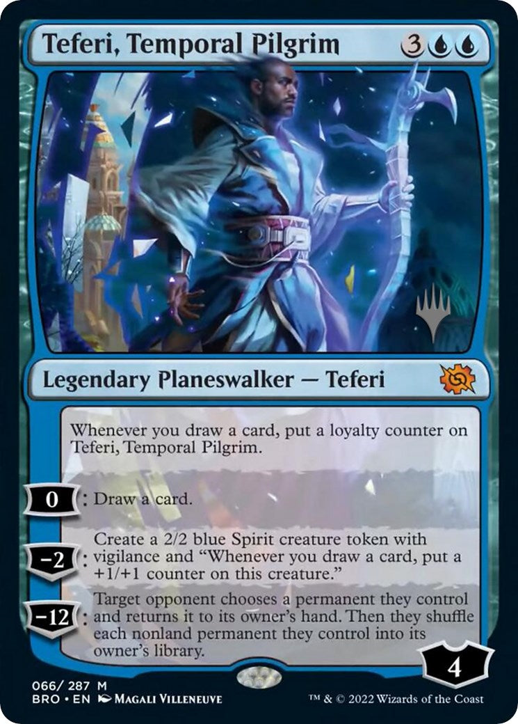 Teferi, Temporal Pilgrim (Promo Pack) [The Brothers' War Promos] | Game Grid - Logan